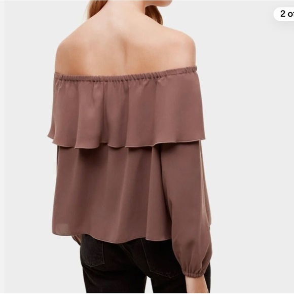 Aritzia Wilfred Morel Blouse (Size: XXS) - Picture 2 of 10